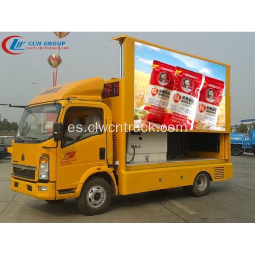 Garantizado 100% SINOTRUCK 6.8㎡ LED Video Truck